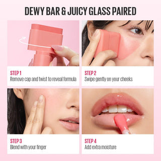 Lip & Pocket Blush Duo - Kaja Beauty